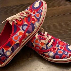 Coach tennis shoes!
